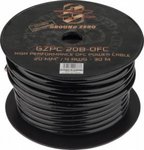 Миниатюра продукта Ground Zero GZPC 20B OFC 30м - силовой кабель